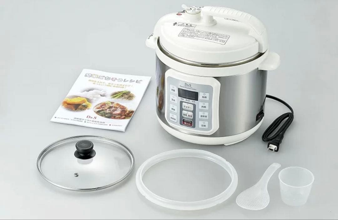 K*n様 大特価新品 D&S 家庭用マイコン電気圧力鍋 4.0L STL-EC5