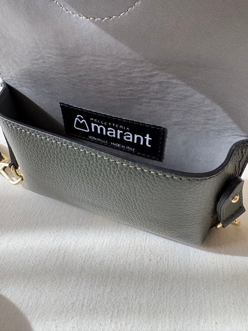 【美品】marant イタリア製　ミニ　ショルダーバッグ