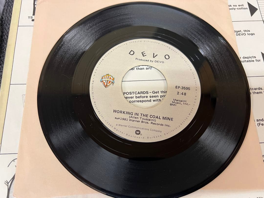 DEVO New Traditionalists LP洋楽　w/7inch
