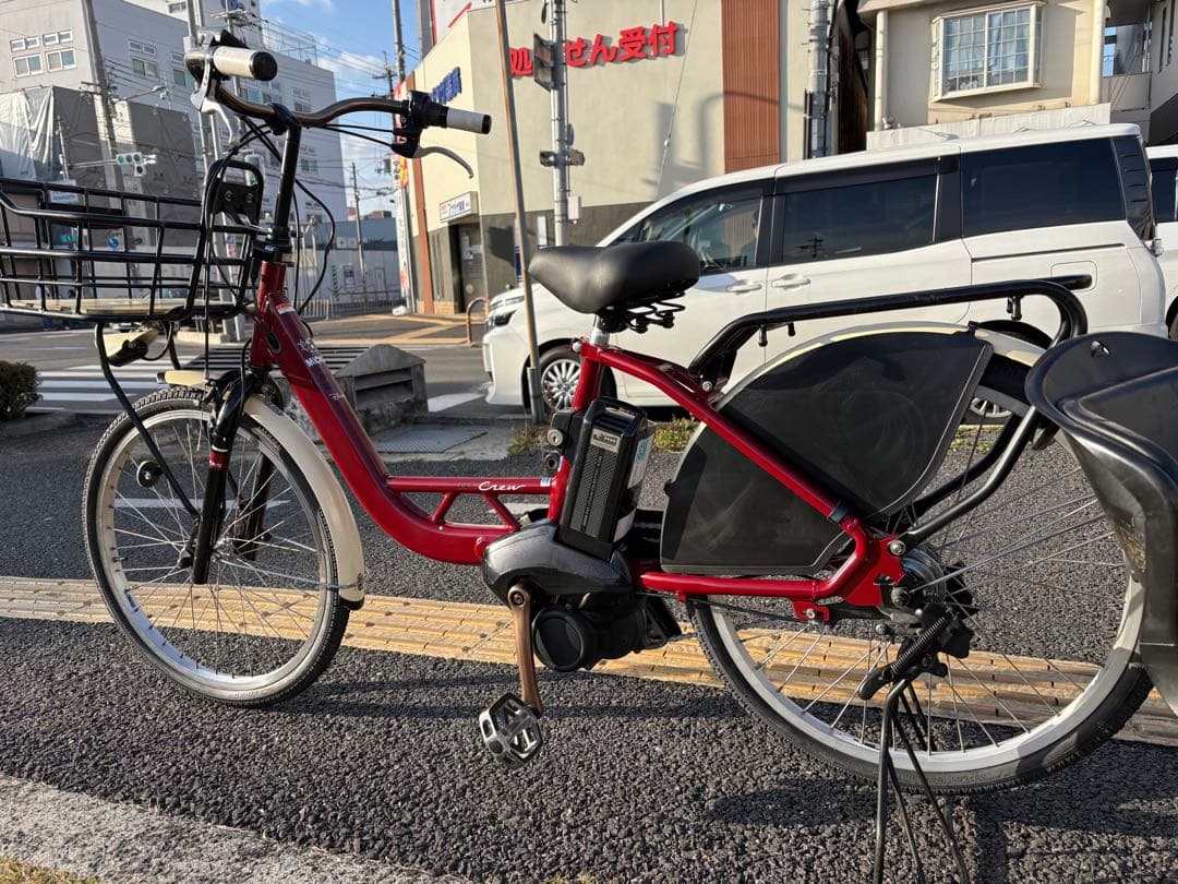 中古YAMAHA Disney 限定デザイン電動アシスト自転車　8.7Ah 大阪