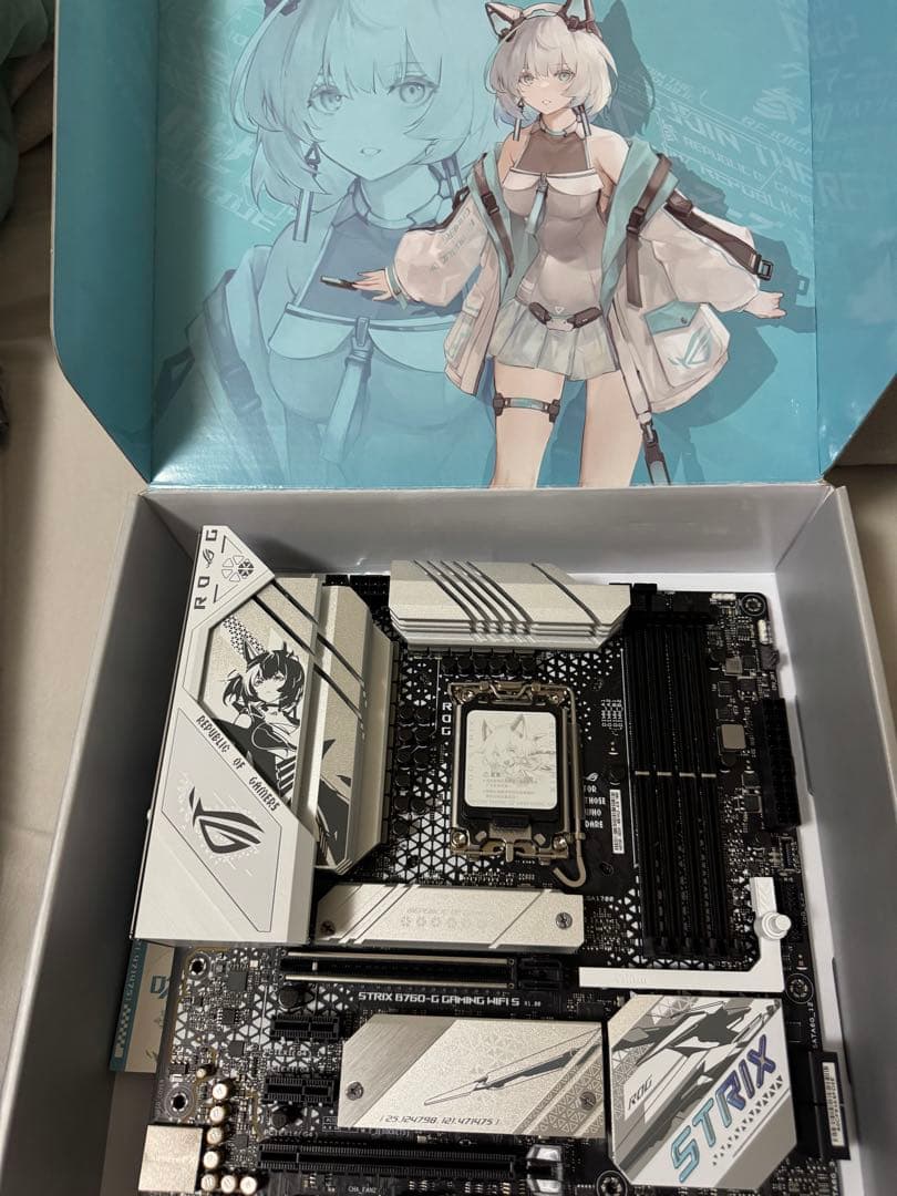 ROG STRIX B760-G GAMING WIFI S マザーボード　吹雪