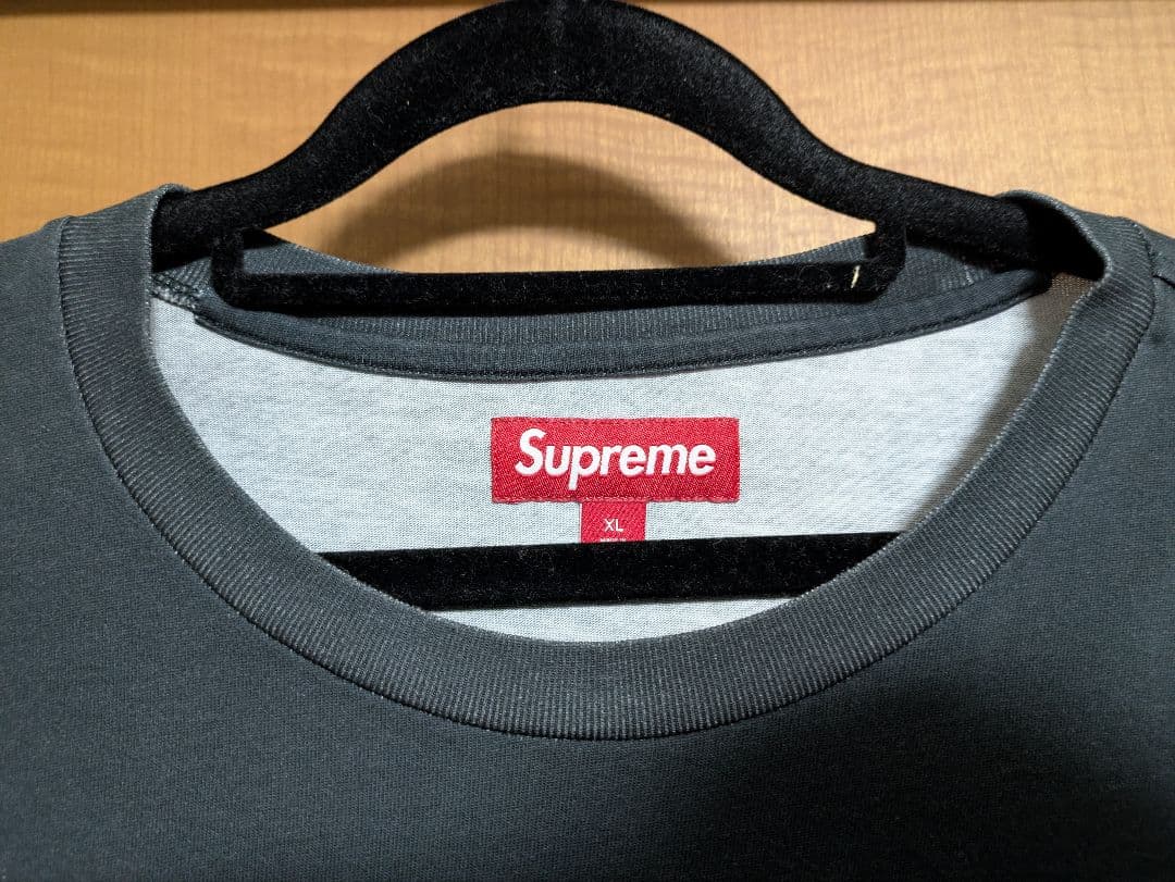 Supreme Halftone S/S Top \"Black\"　XL