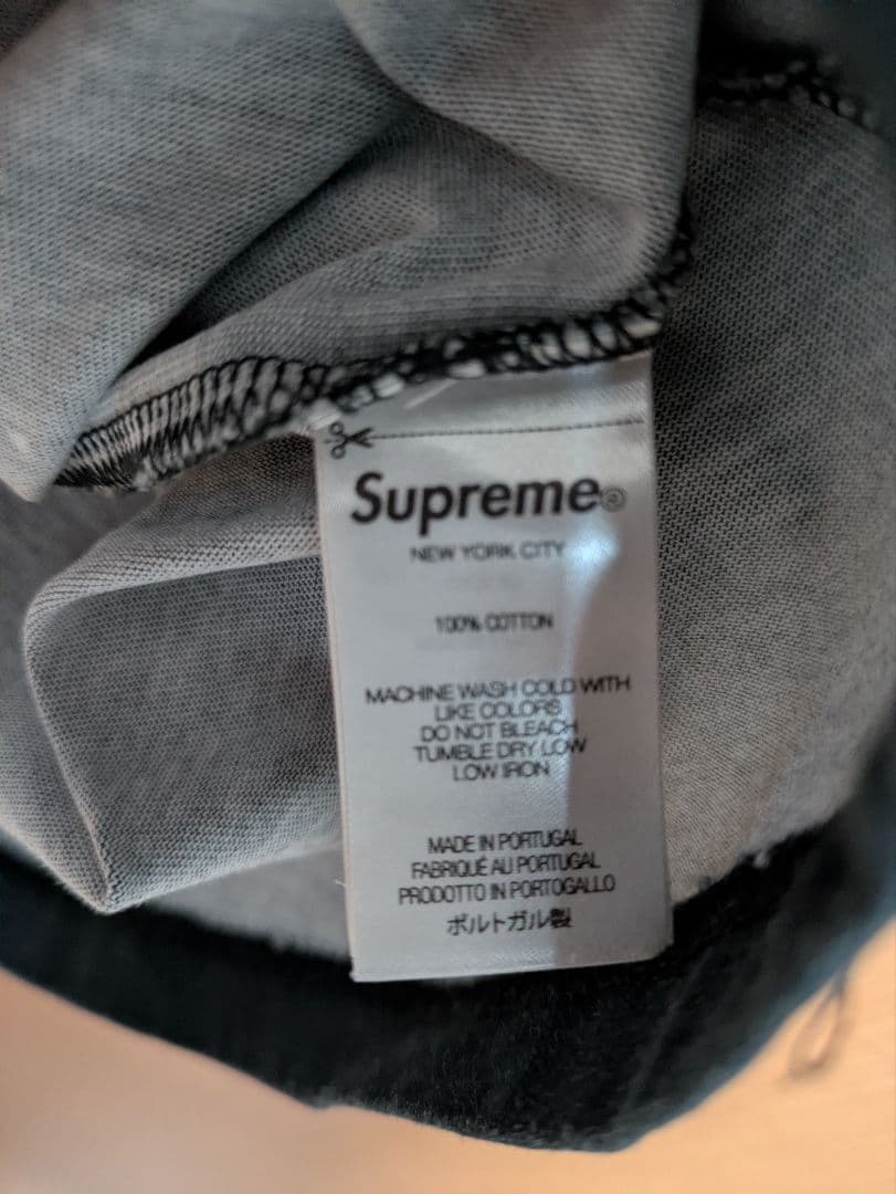 Supreme Halftone S/S Top \"Black\"　XL