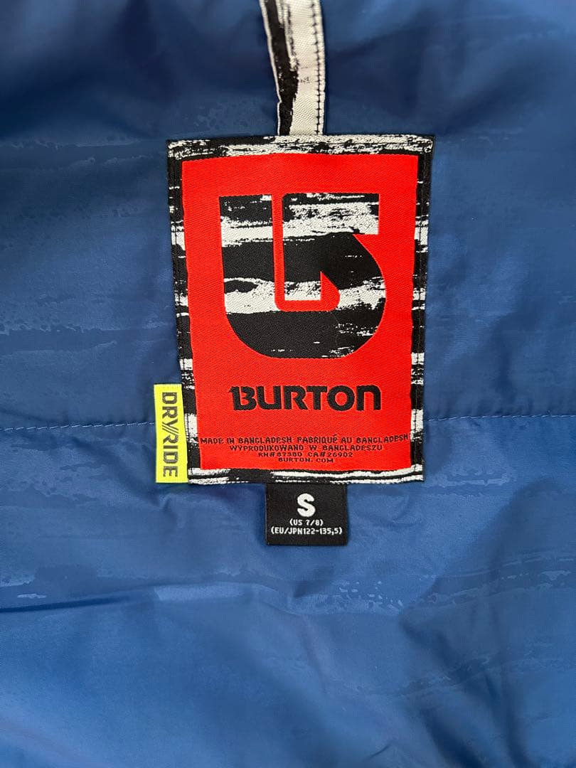 Burton スノーボードウェア　Sサイズ(120)