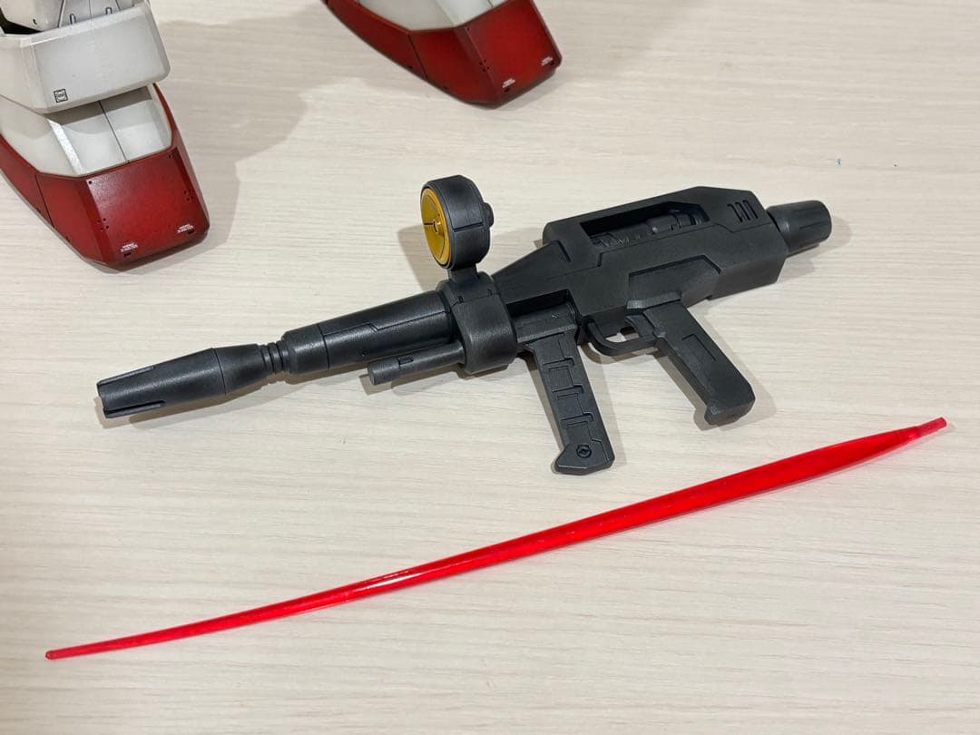 ①ジャンクプラモデル ガンプラ・メガサイズ RX-78ガンダム シャア専用ザク
