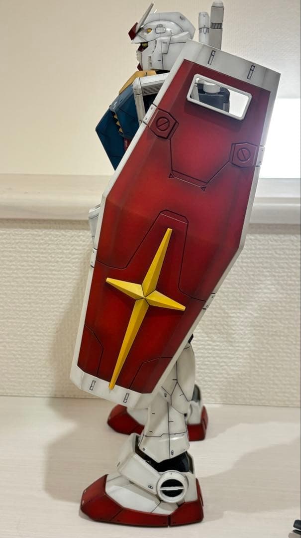 ①ジャンクプラモデル ガンプラ・メガサイズ RX-78ガンダム シャア専用ザク
