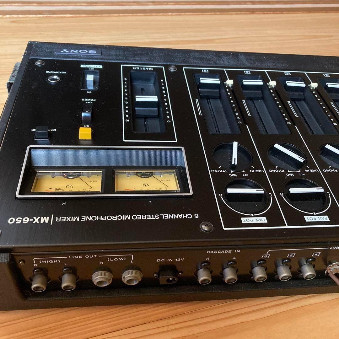 SONY ミキサー MX-650 ソニー MIXER
