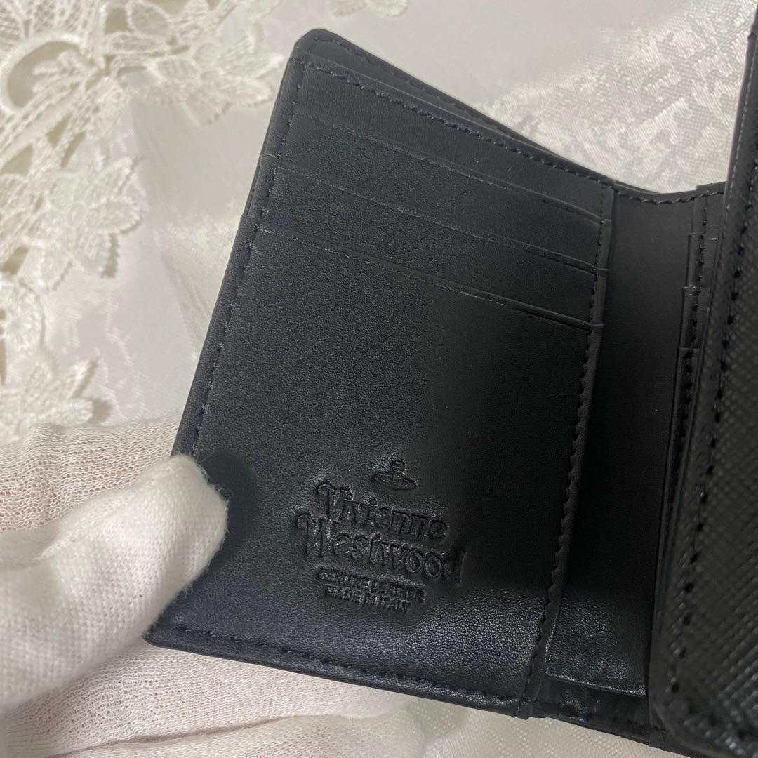 【限定値下げ】Vivienne Westwood ブラック 三つ折り財布