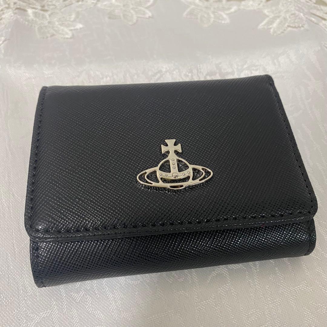 【限定値下げ】Vivienne Westwood ブラック 三つ折り財布