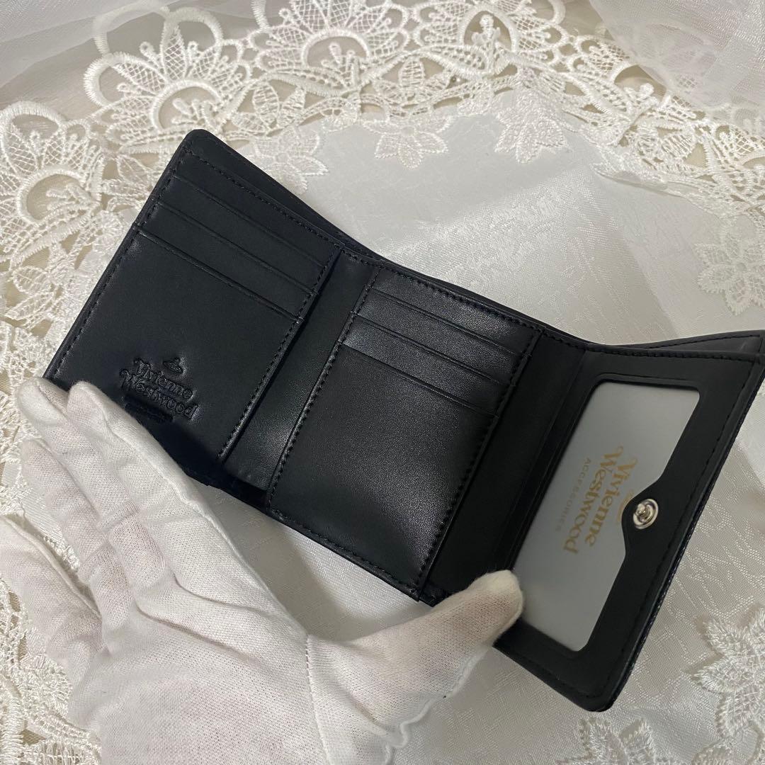 【限定値下げ】Vivienne Westwood ブラック 三つ折り財布