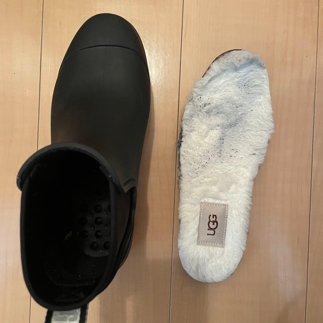 UGG ブラック レインシューズ