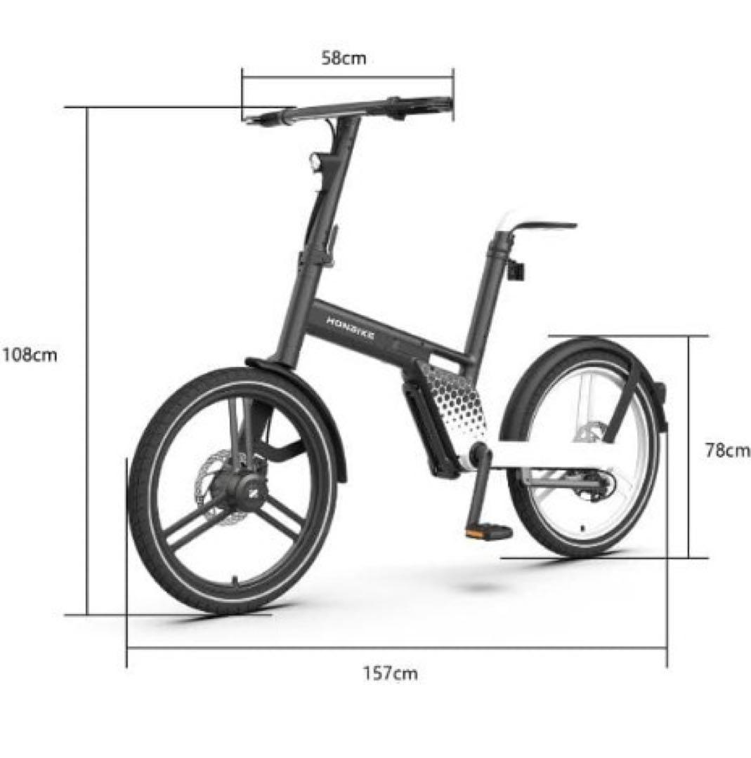 HONBIKE ホンバイク電動アシスト自転車 折りたたみ 20インチ ジャンク品