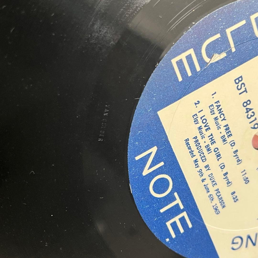 Donald Byrd Fancy Free VAN刻　レコード