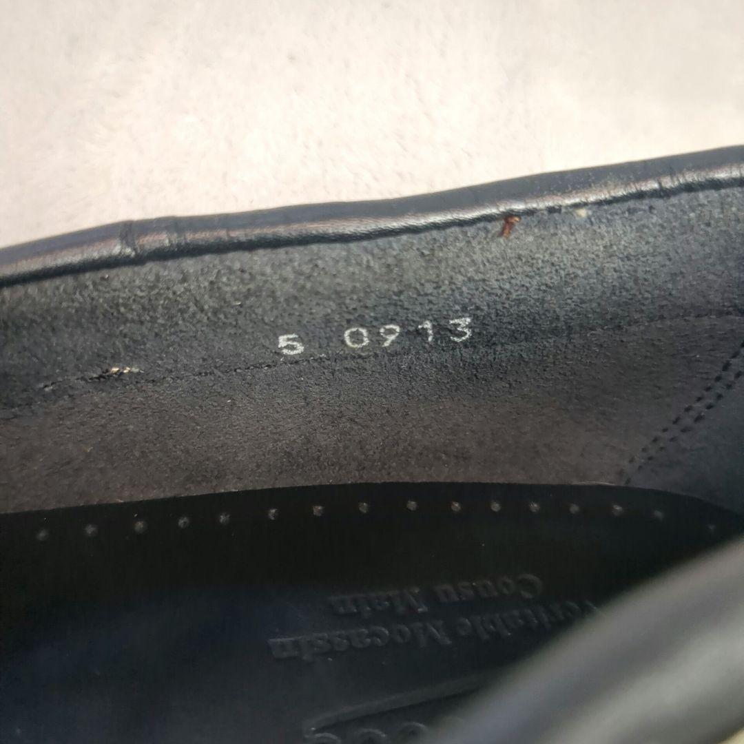 Paraboot パラブーツ デッキシューズ レザー ネイビー サイズ5