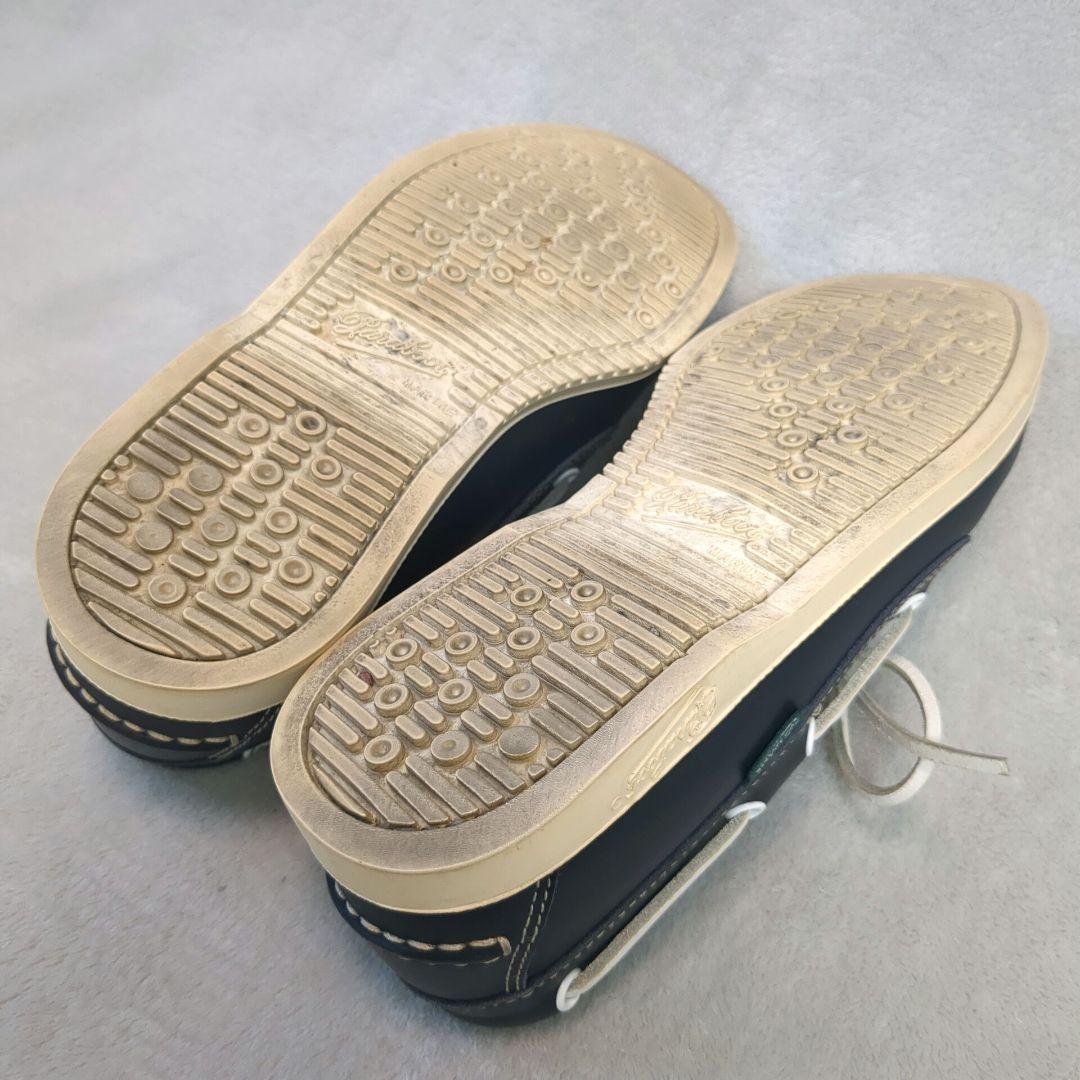 Paraboot パラブーツ デッキシューズ レザー ネイビー サイズ5