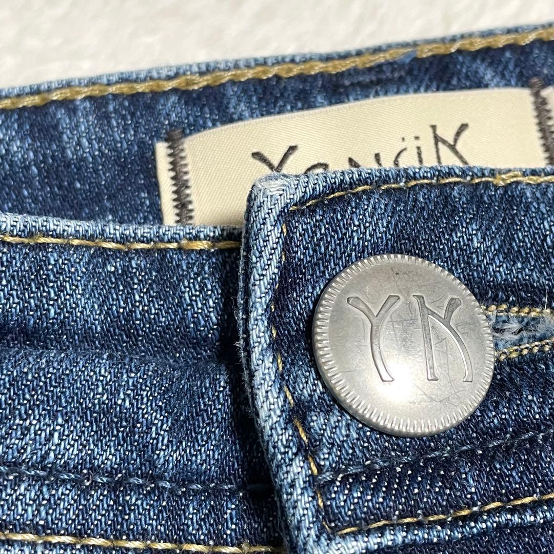 YANUK lea ボーイズストレート ハイウエスト 日本製 25