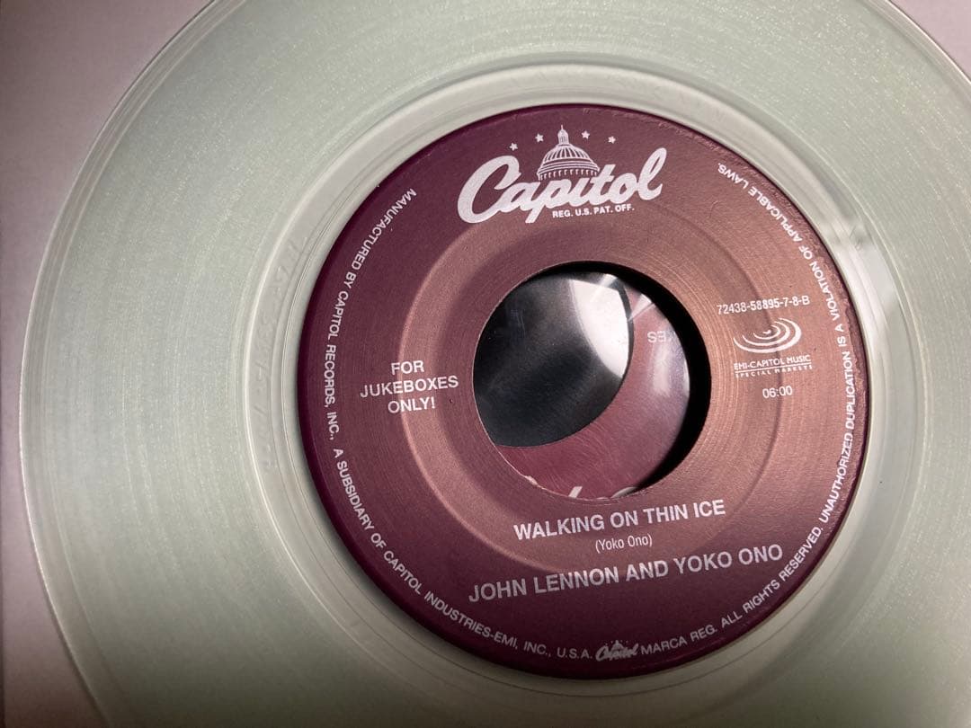 輸入盤７インチ:JOHN LENNON/WOMAN/ジョン・レノン/ビートルズ