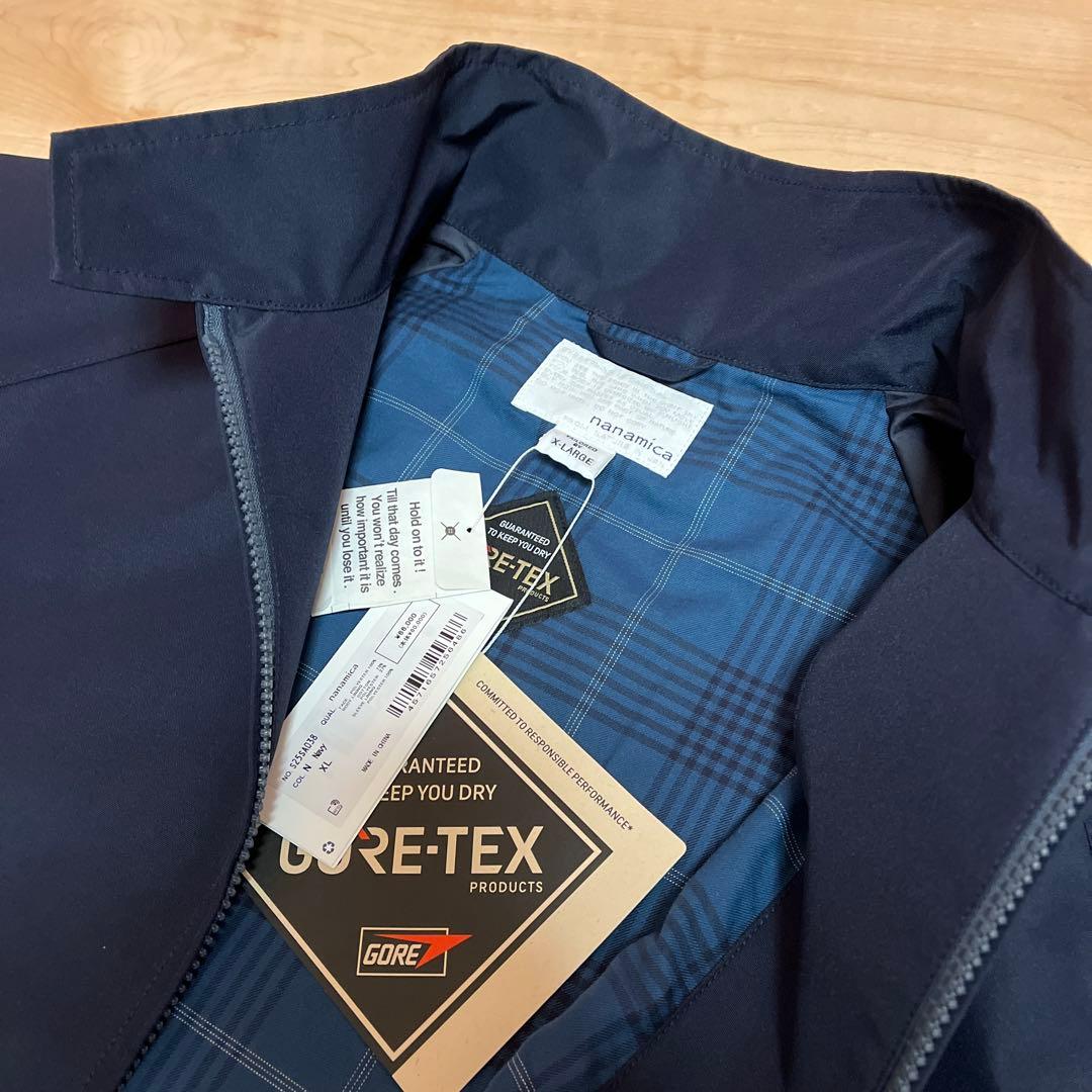 ジャケット・アウター nanamica 2L GORE TEX Crew Jacket Navy XL