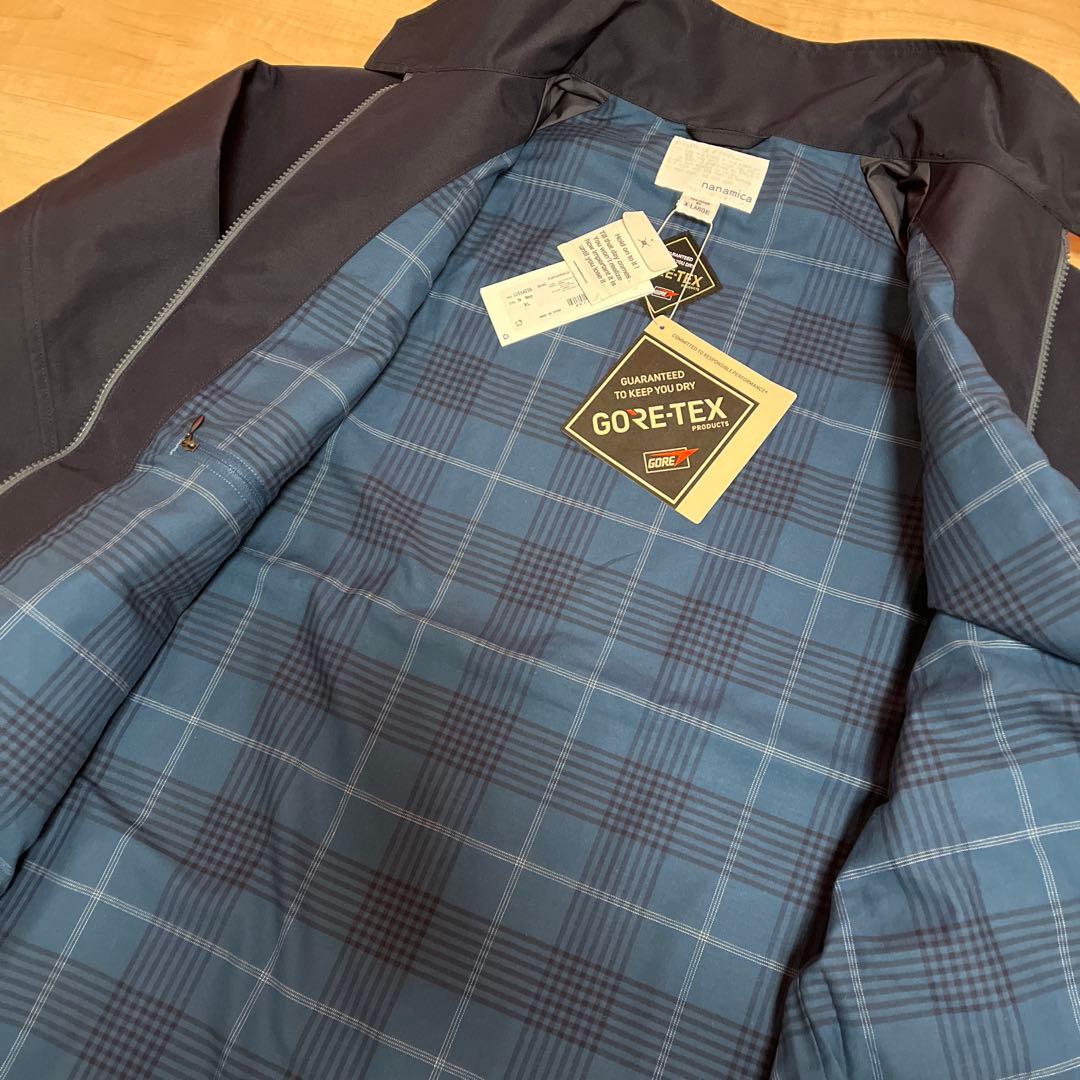 ジャケット・アウター nanamica 2L GORE TEX Crew Jacket Navy XL
