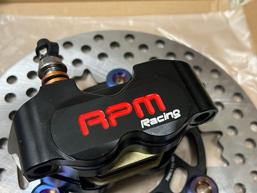 RPM Racingブレーキキャリパー＋訳有ローター⭐︎Dio AF28 AF35