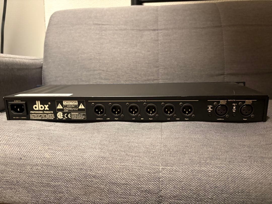 dbx Dack PA デジタルプロセッサー