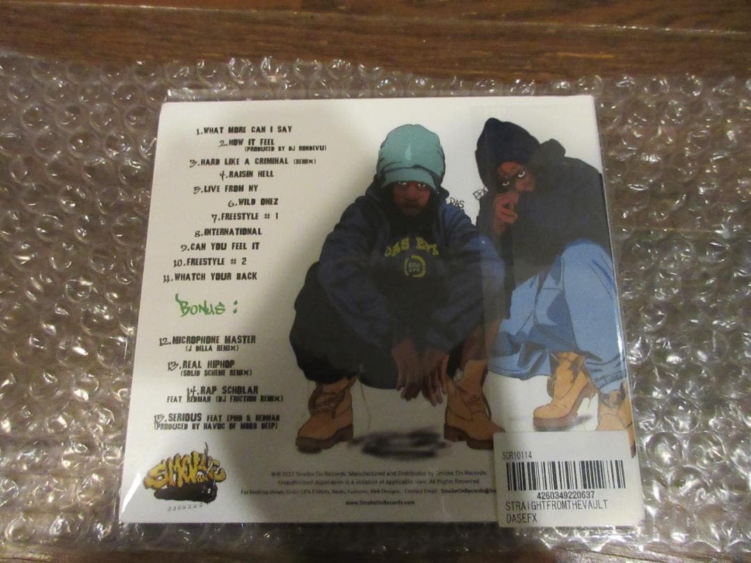 新品CD DAS EFX STRAIGHT FROM THE VAULT