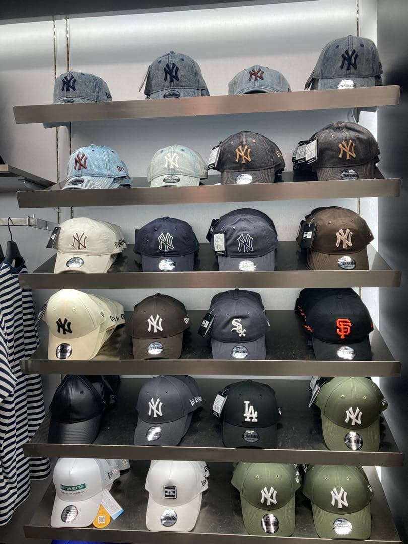 New Era 9FORTY ニューヨーク・ヤンキース　デニム　キャップ