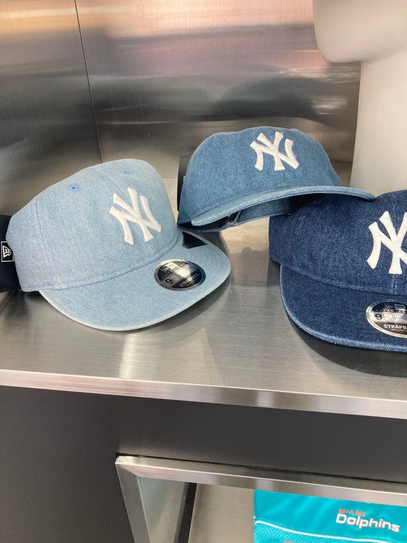 New Era 9FORTY ニューヨーク・ヤンキース　デニム　キャップ