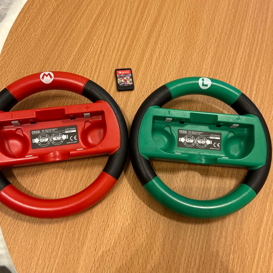 マリオカート8デラックス　ハンドルセット　ケースなし