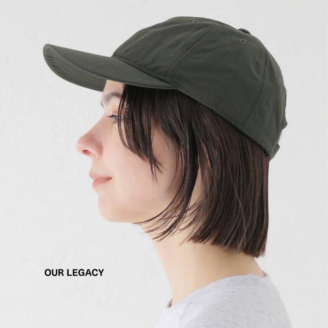 帽子 OUR LEGACY - BALLCAP Vapor Charcoal