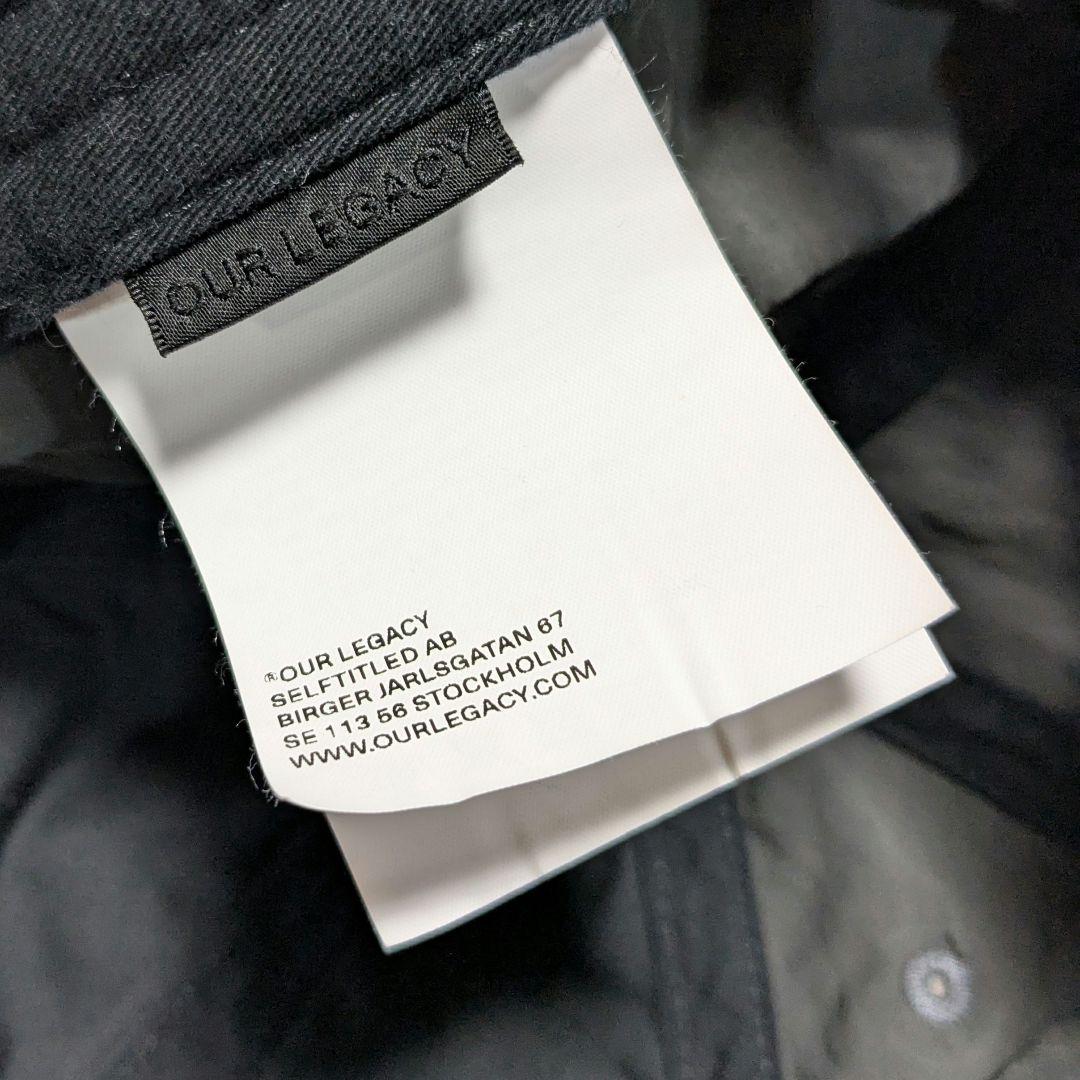帽子 OUR LEGACY - BALLCAP Vapor Charcoal
