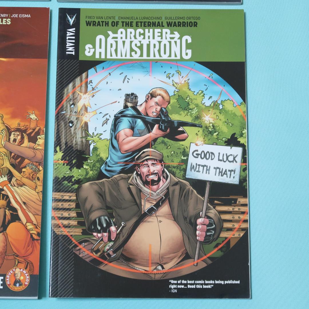 セール！ 洋書　アメコミ　RCHER & ARMSTRONG ヴァリアント4冊