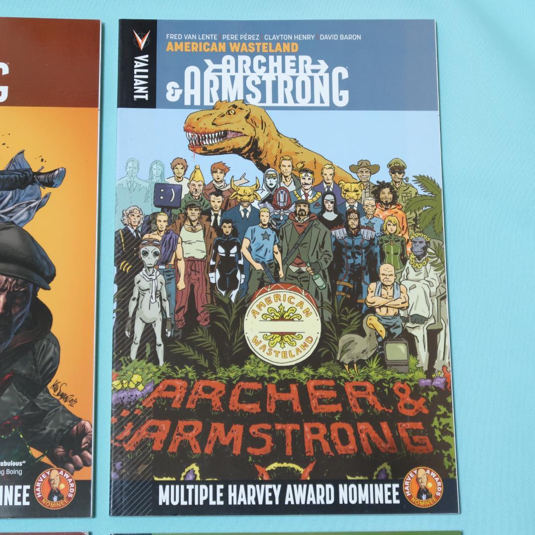 セール！ 洋書　アメコミ　RCHER & ARMSTRONG ヴァリアント4冊