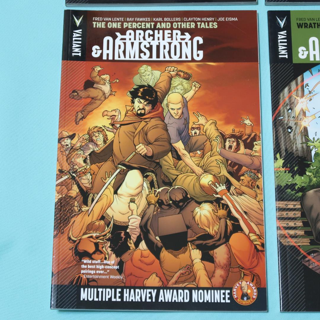セール！ 洋書　アメコミ　RCHER & ARMSTRONG ヴァリアント4冊