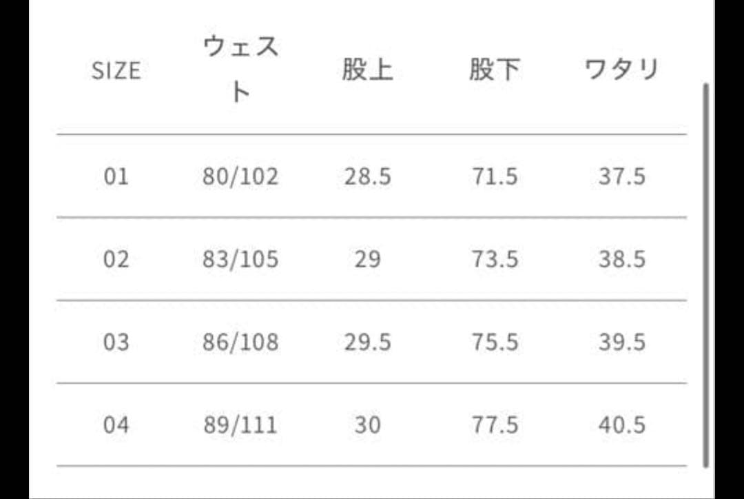 Acy ナイロンパンツ サイズ01 ジッパーポケット付き