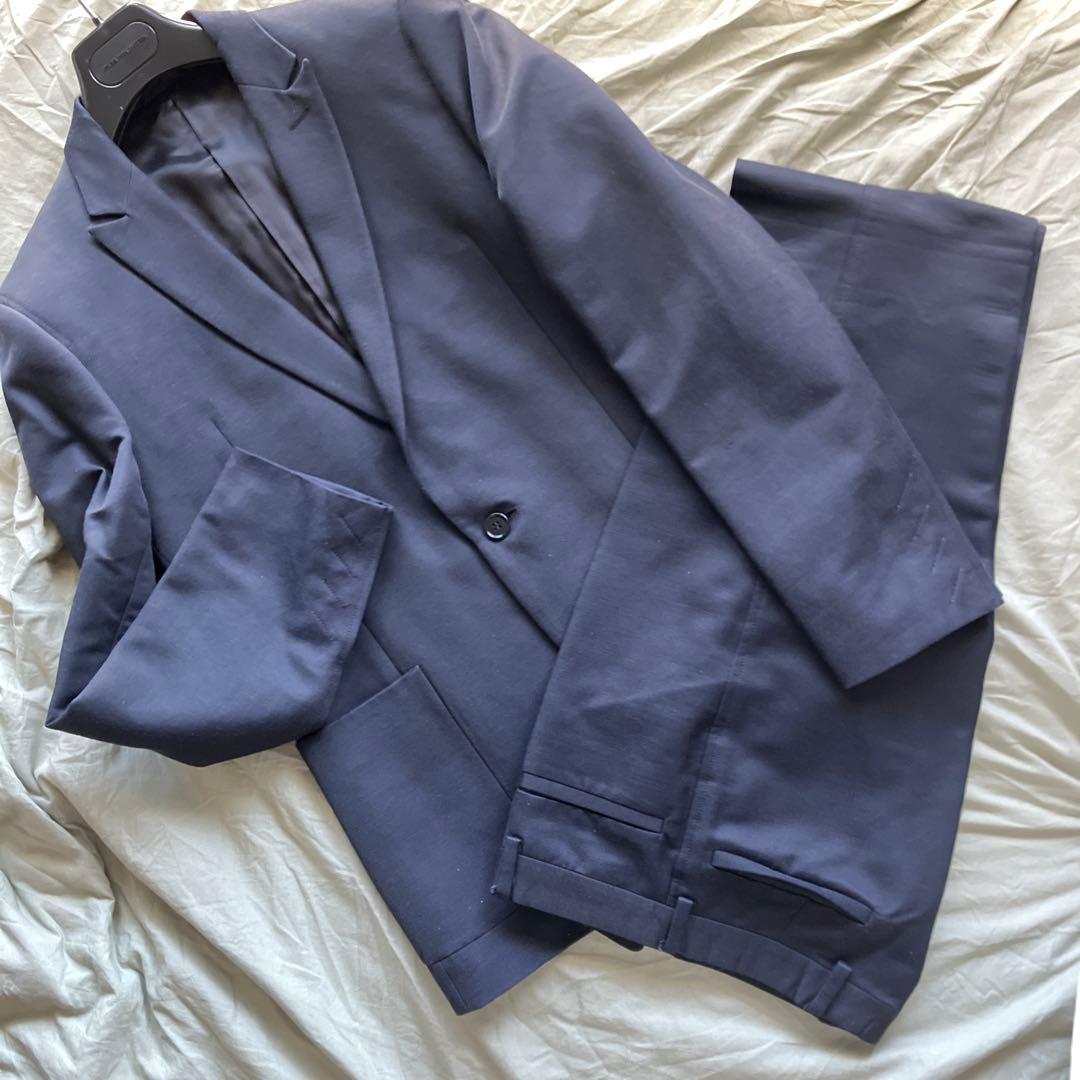 COSTUME NATIONAL コスチュームナショナル　ネイビースーツ　44