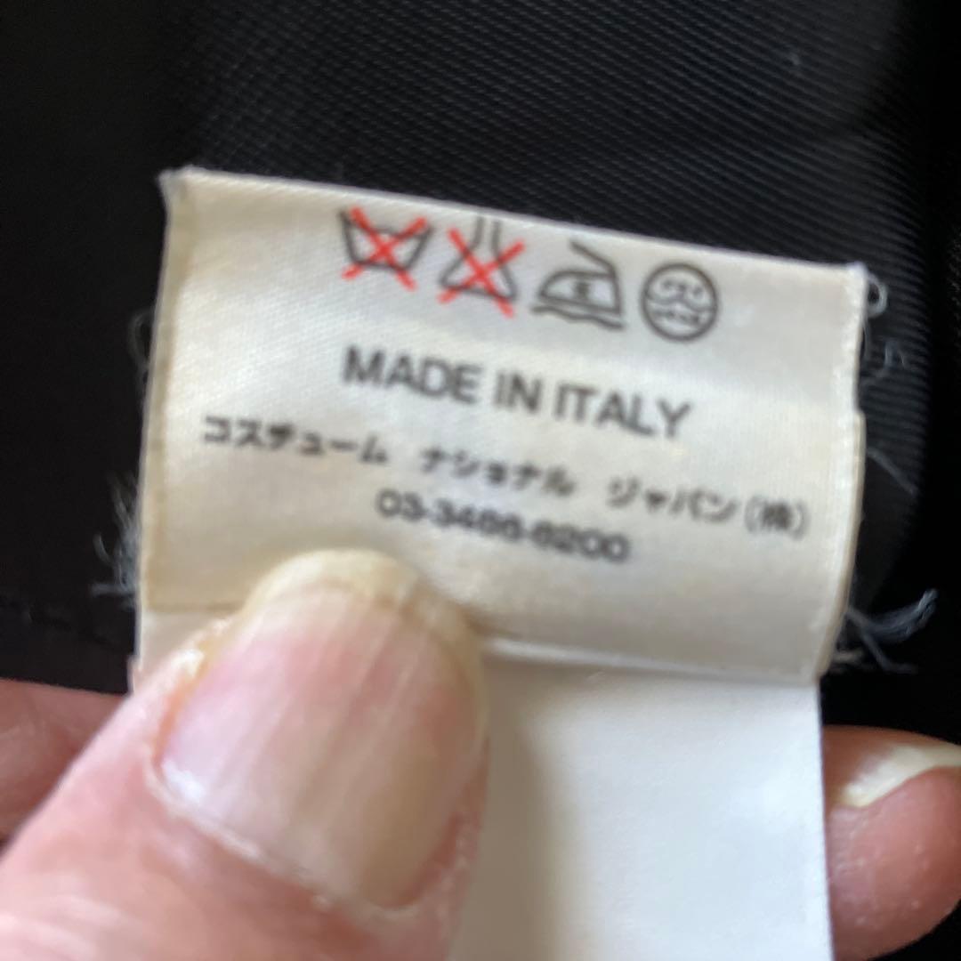 COSTUME NATIONAL コスチュームナショナル　ネイビースーツ　44