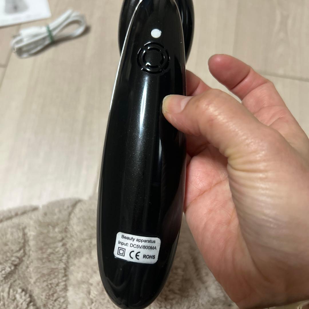 Sukuu MAHHA 美顔器 ブラック　ミニショルダー付き