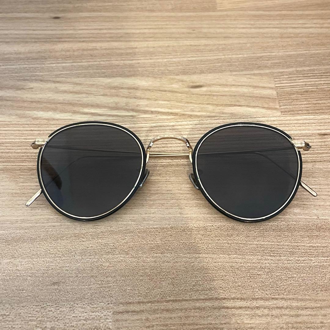 美品　EYEVAN 7285 BLACK×GOLD
