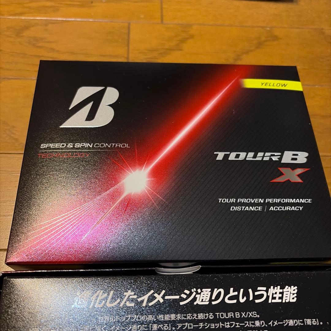 2026年モデルBridgestone TOUR B X ゴルフボール 2ダース