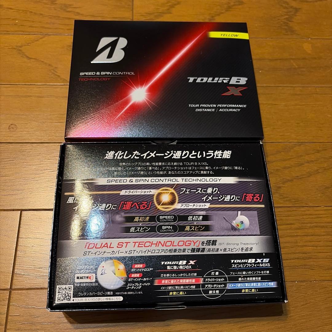 2026年モデルBridgestone TOUR B X ゴルフボール 2ダース