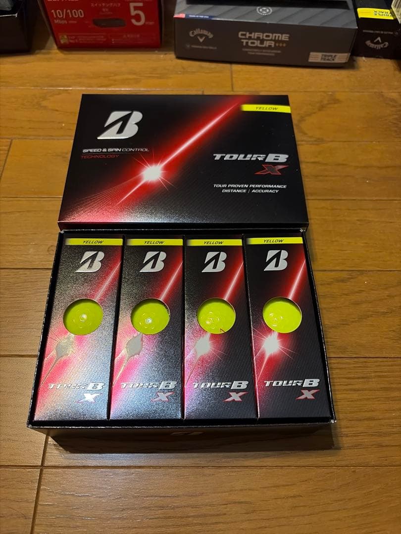 2026年モデルBridgestone TOUR B X ゴルフボール 2ダース