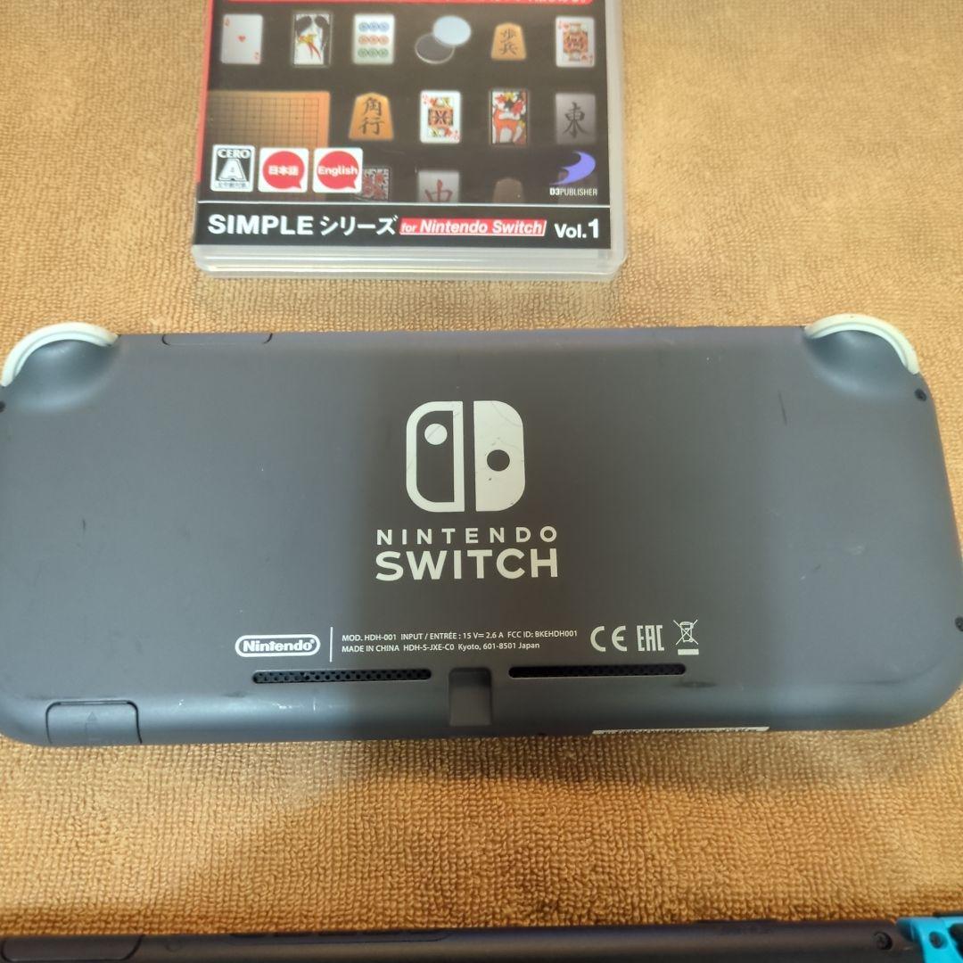 ま*あ様 Switch Lite（グレー）＋Switch（ネオンレッド/ブルー）