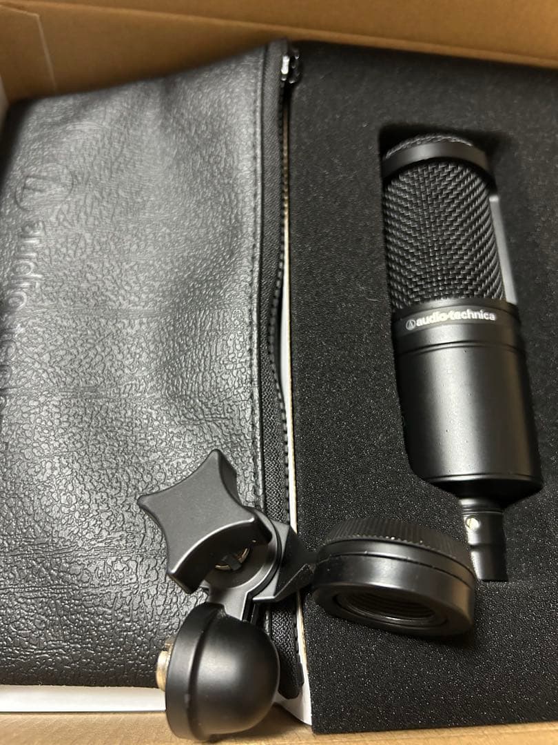お値下げ中audio-technica AT2020 コンデンサーマイク
