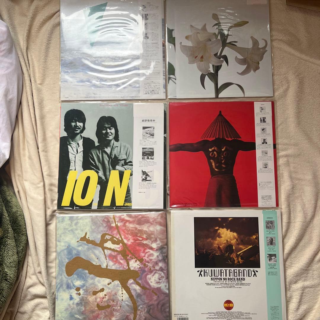 全て未使用に近い LP 6作品セット サザンオールスターズ レコード