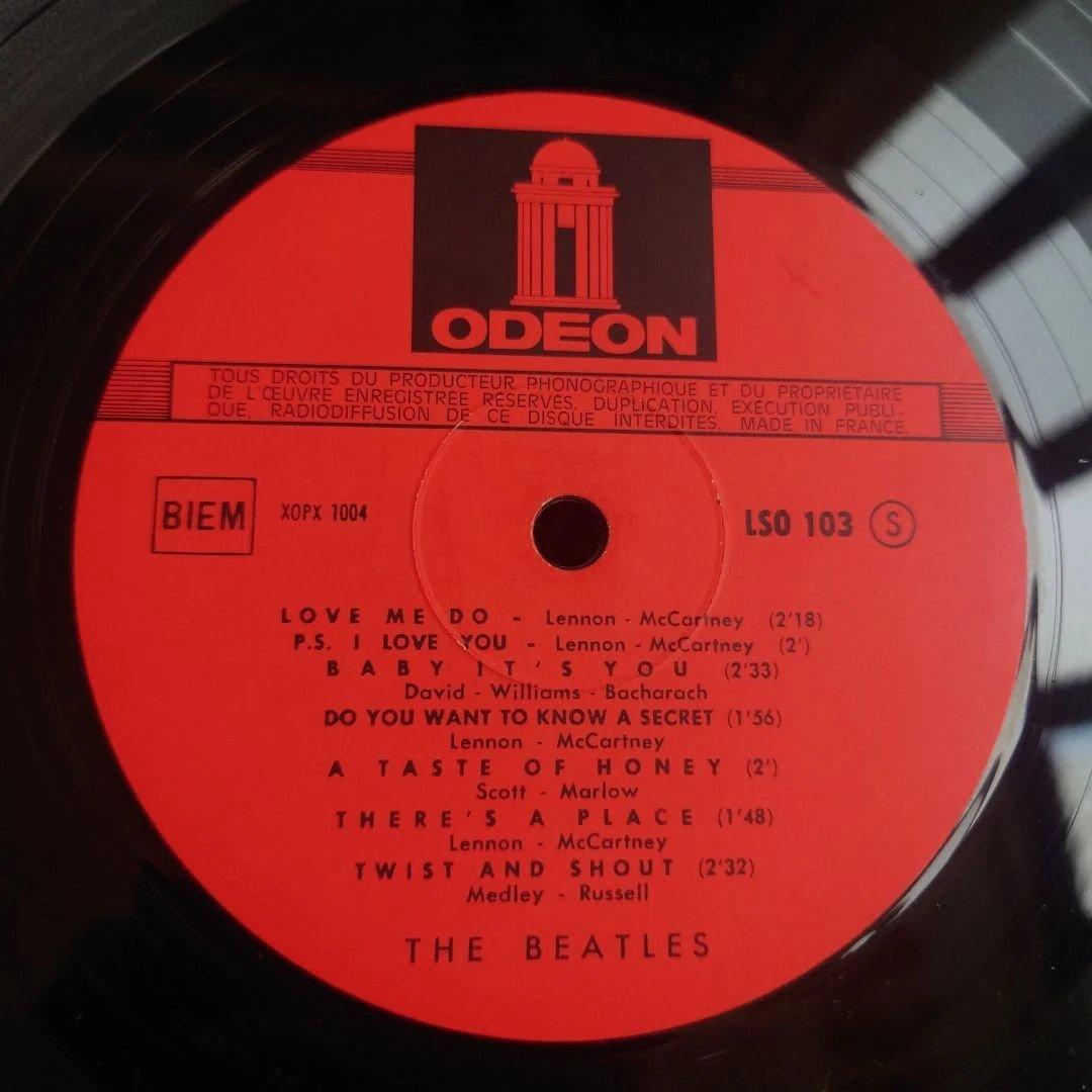 フランス盤The Beatles N° 1 PLEASE PLEASE ME
