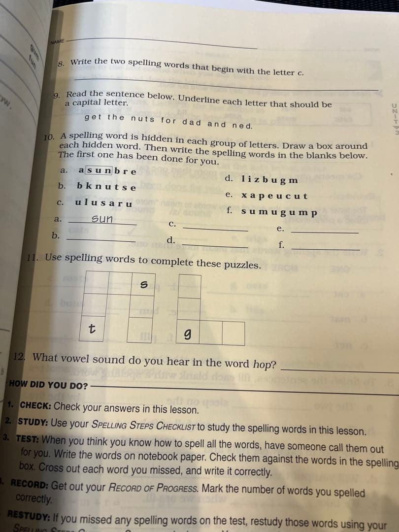 洋書　Spelling steps 4冊　Saddleback