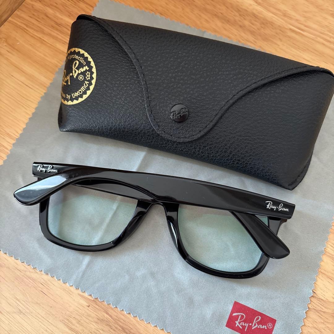 【調光レンズ付き】Ray-Ban RB2140 ブラックサングラス