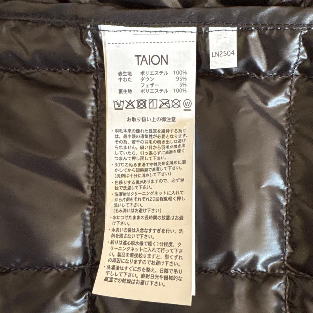 新品　\"i c h i × TAION\" ダウンライナー付き限定コラボコート