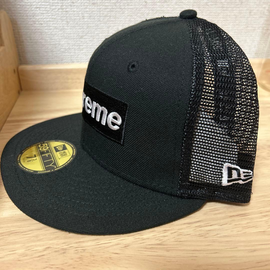 帽子 Supreme Box Logo Mesh Back New Era 7 3/8